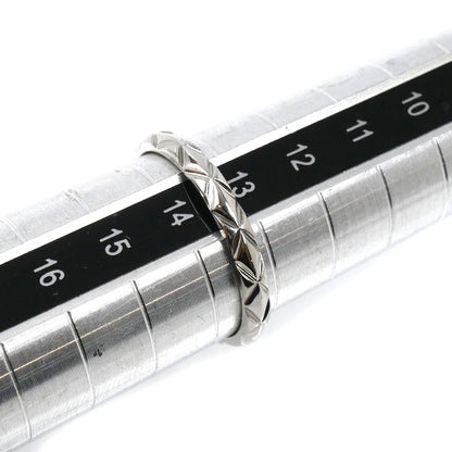 CHANEL シャネル Pt950プラチナ マトラッセ リング・指輪 13.5号 54 3.1g レディース【中古】【美品】