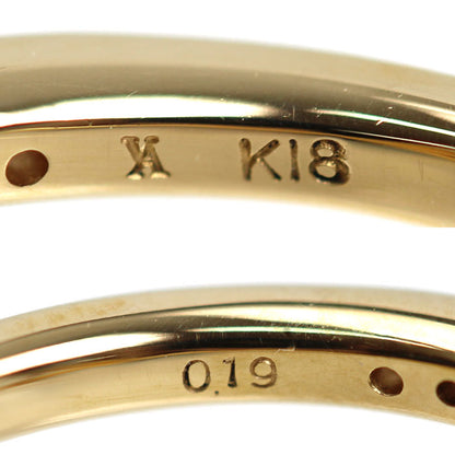 Vendome Aoyama ヴァンドーム青山 K18YG イエローゴールド リング・指輪 AGVR994409DI ダイヤモンド0.19ct 10号 3.6g レディース【中古】【美品】