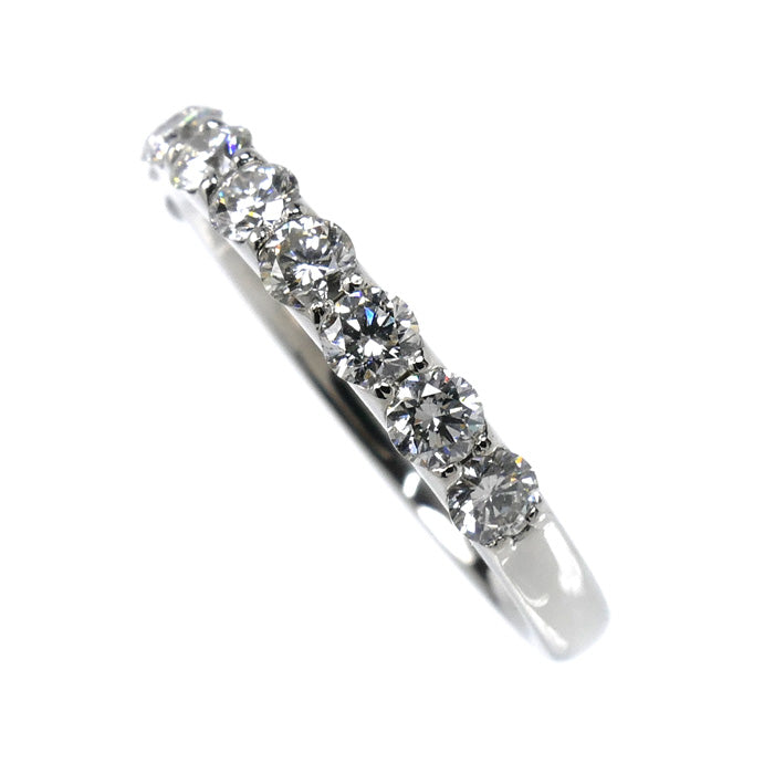 Vendome Aoyama ヴァンドーム青山 Pt950プラチナ ハーフエタニティ リング・指輪 APVR0483__DI ダイヤモンド0.66ct 11号 4.0g レディース【中古】【美品】