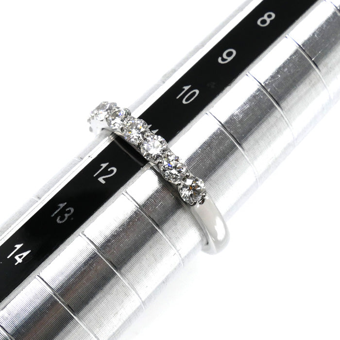 Vendome Aoyama ヴァンドーム青山 Pt950プラチナ ハーフエタニティ リング・指輪 APVR0483__DI ダイヤモンド0.66ct 11号 4.0g レディース【中古】【美品】