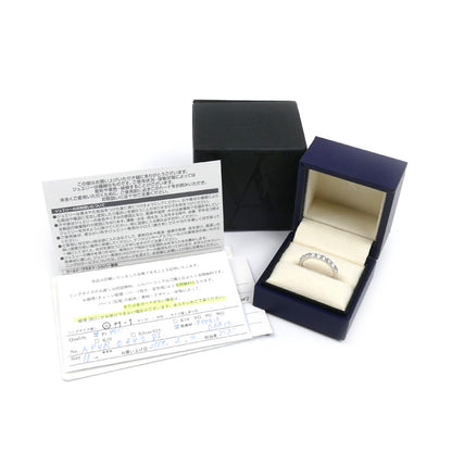 Vendome Aoyama ヴァンドーム青山 Pt950プラチナ ハーフエタニティ リング・指輪 APVR0483__DI ダイヤモンド0.66ct 11号 4.0g レディース【中古】【美品】