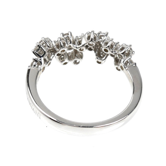 Damiani ダミアーニ K18WG ホワイトゴールド ミモザ リング・指輪 20086882 ダイヤモンド 11号 51 3.8g レディース【中古】【美品】