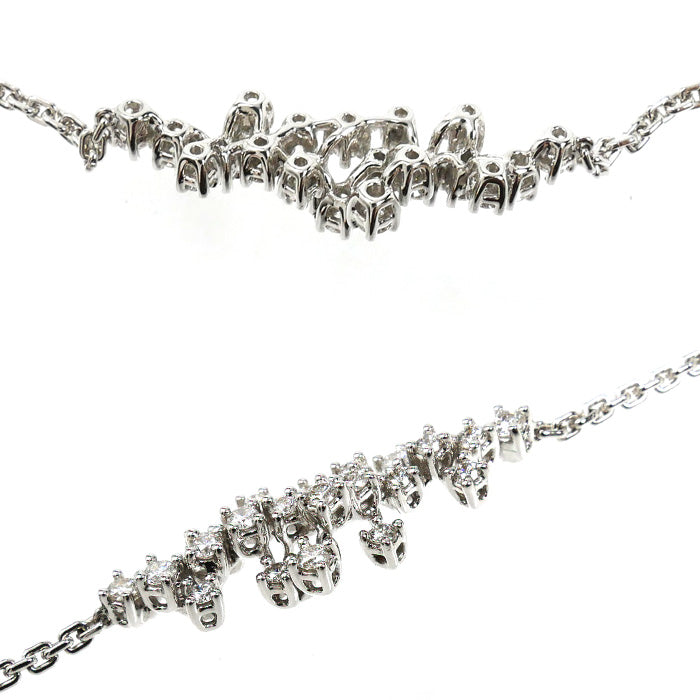Damiani ダミアーニ K18WG ホワイトゴールド ミモザ ブレスレット 20104950 ダイヤモンド 4.4g レディース【中古】【美品】