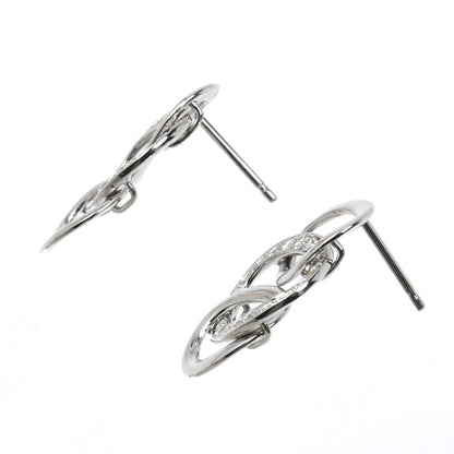 Pomellato ポメラート K18WG ホワイトゴールド ブレラ ピアス POB910002WHRDB000 ダイヤモンド 6.4g レディース【中古】【美品】