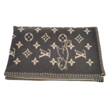 LOUIS VUITTON ルイ・ヴィトン クヴェルチュールスモール キャットグラム ブランケット ブラウン MP2260 AB0198 ユニセックス【中古】【美品】