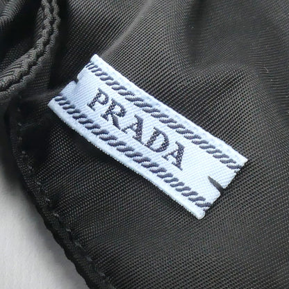 PRADA プラダ リサイクルポリアミド トライアングルロゴ バレッタ 1IF163_2DMI_F0002 レディース【中古】