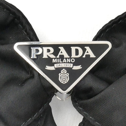 PRADA プラダ リサイクルポリアミド トライアングルロゴ バレッタ 1IF163_2DMI_F0002 レディース【中古】