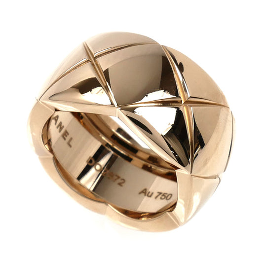 CHANEL シャネル K18PG ピンクゴールド ココクラッシュ ラージ リング・指輪 J10818 11号 51 12.1g レディース【中古】【美品】