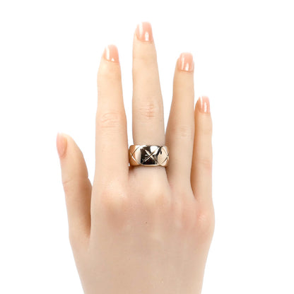 CHANEL シャネル K18PG ピンクゴールド ココクラッシュ ラージ リング・指輪 J10818 11号 51 12.1g レディース【中古】【美品】