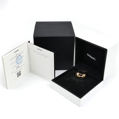 CHANEL シャネル K18PG ピンクゴールド ココクラッシュ ラージ リング・指輪 J10818 11号 51 12.1g レディース【中古】【美品】