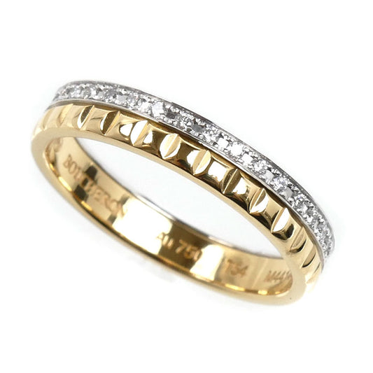 Boucheron ブシュロン K18YG イエローゴールド K18WG ホワイトゴールド キャトル ラディアント リング・指輪 JAL00279 ダイヤモンド 14号 54 3.8g レディース【中古】【美品】