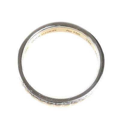 Boucheron ブシュロン K18YG イエローゴールド K18WG ホワイトゴールド キャトル ラディアント リング・指輪 JAL00279 ダイヤモンド 14号 54 3.8g レディース【中古】【美品】