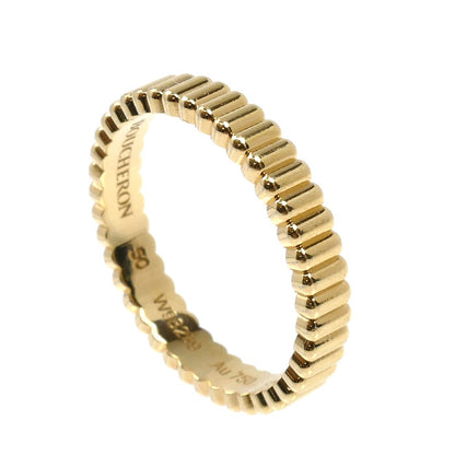 Boucheron ブシュロン K18YG イエローゴールド キャトル グログラン スモール リング・指輪 JAL01169 10号 50 3.1g レディース【中古】
