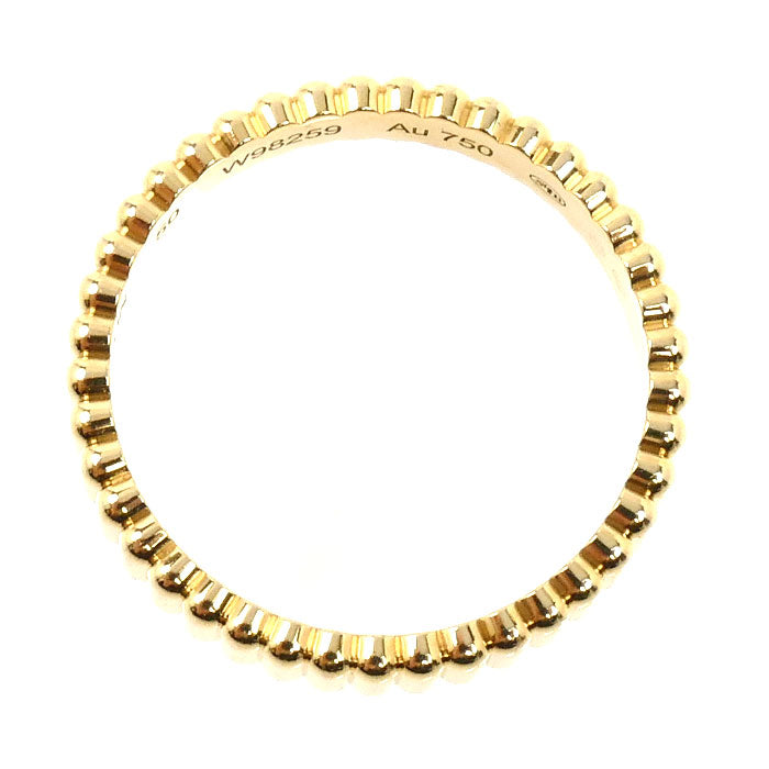 Boucheron ブシュロン K18YG イエローゴールド キャトル グログラン スモール リング・指輪 JAL01169 10号 50 3.1g レディース【中古】