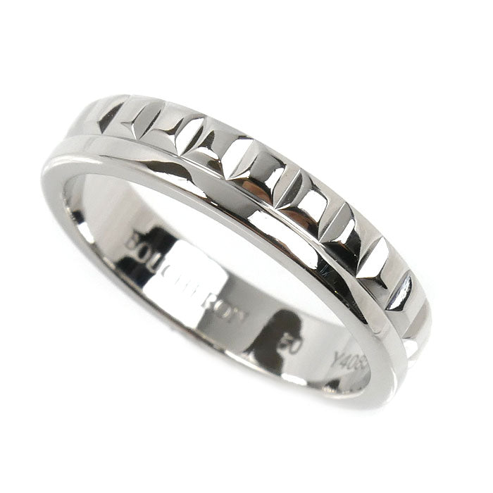 Boucheron ブシュロン K18WG ホワイトゴールド キャトル ラディアント リング・指輪 JAL00250 10号 50 4.1g レディース【中古】【美品】
