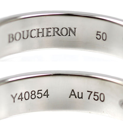 Boucheron ブシュロン K18WG ホワイトゴールド キャトル ラディアント リング・指輪 JAL00250 10号 50 4.1g レディース【中古】【美品】
