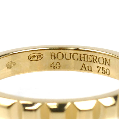 Boucheron ブシュロン K18YG イエローゴールド クルドパリ ミディアム リング・指輪 JAL00008 9号 49 3.4g レディース【中古】【美品】