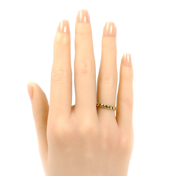 Boucheron ブシュロン K18YG イエローゴールド クルドパリ ミディアム リング・指輪 JAL00008 9号 49 3.4g レディース【中古】【美品】