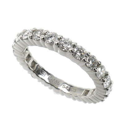 HARRY WINSTON ハリーウィンストン Pt950プラチナ プロングセット フルエタニティ リング・指輪 WBDPRDS05SP05-037 ダイヤモンド 6号 4.2g レディース【中古】【美品】