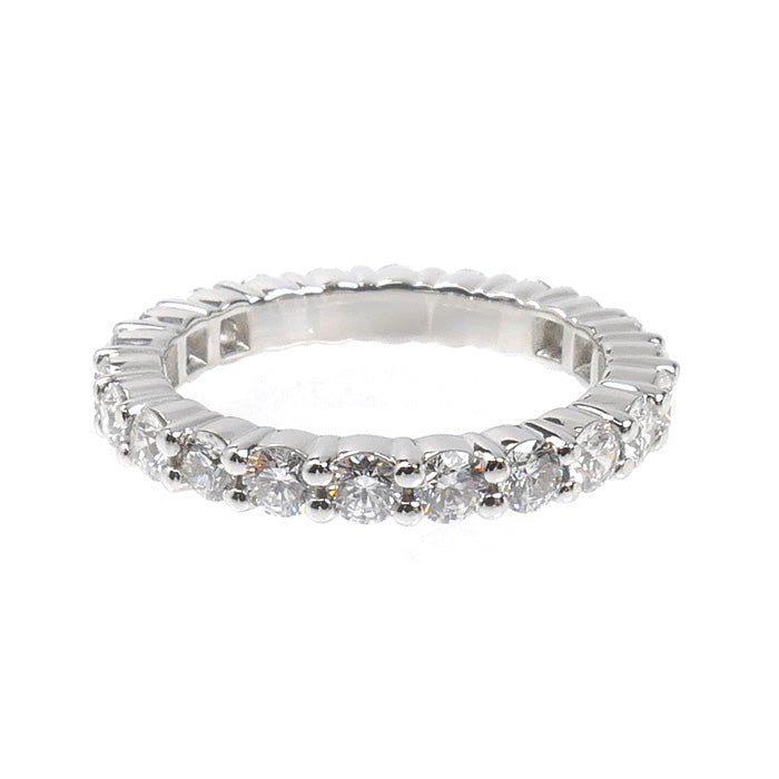 HARRY WINSTON ハリーウィンストン Pt950プラチナ プロングセット フルエタニティ リング・指輪 WBDPRDS05SP05-037 ダイヤモンド 6号 4.2g レディース【中古】【美品】