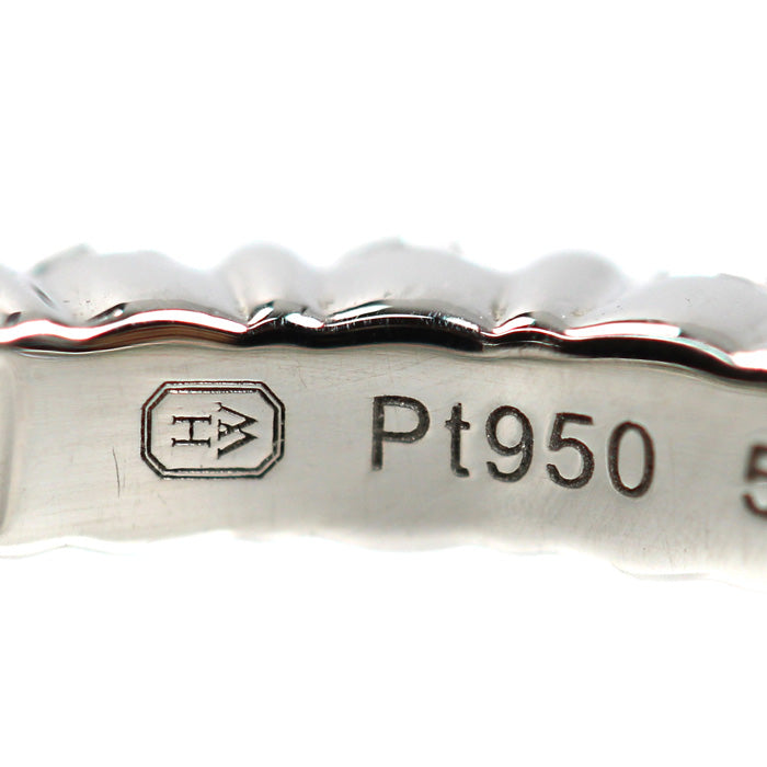 HARRY WINSTON ハリーウィンストン Pt950プラチナ プロングセット フルエタニティ リング・指輪 WBDPRDS05SP05-037 ダイヤモンド 6号 4.2g レディース【中古】【美品】
