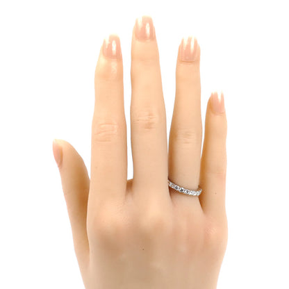 HARRY WINSTON ハリーウィンストン Pt950プラチナ プロングセット フルエタニティ リング・指輪 WBDPRDS05SP05-037 ダイヤモンド 6号 4.2g レディース【中古】【美品】
