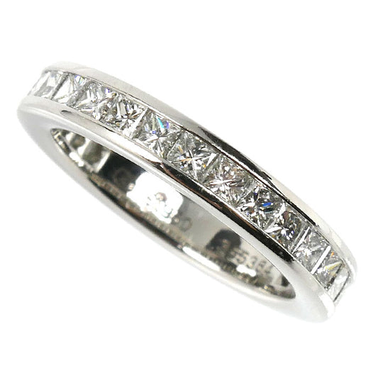 HARRY WINSTON ハリーウィンストン Pt950プラチナ フルエタニティ プリンセス チャネルセット リング・指輪 WBDPPCC04C04 ダイヤモンド 8号 4.9g レディース【中古】