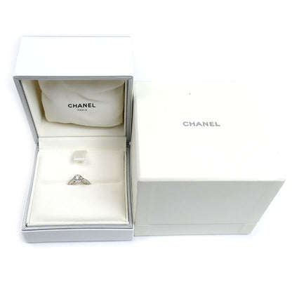 CHANEL シャネル Pt950プラチナ ココクラッシュ エンゲージメント リング・指輪 ダイヤモンド0.25ct 7号 47 5.0g レディース【中古】【美品】