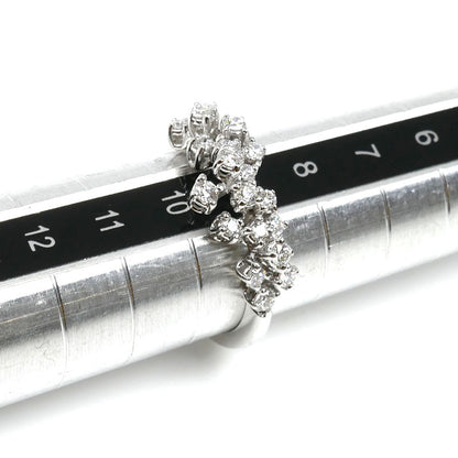 Damiani ダミアーニ K18WG ホワイトゴールド ミモザ リング・指輪 20086882_c ダイヤモンド 9号 3.3g レディース【中古】【美品】