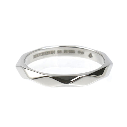 Boucheron ブシュロン Pt950プラチナ ファセット リング・指輪 JAL00014 15.5号 56 5.0g レディース【中古】【美品】
