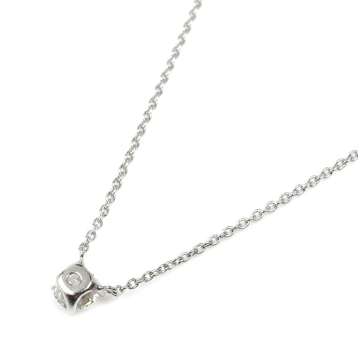 Vendome Aoyama ヴァンドーム青山 Pt950プラチナ Pt850プラチナ キャトル ネックレス ダイヤモンド0.27ct 2.1g 41cm レディース【中古】