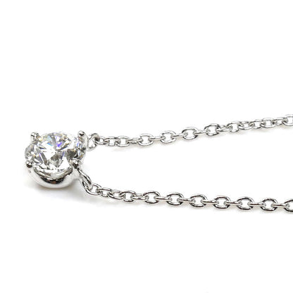Vendome Aoyama ヴァンドーム青山 Pt950プラチナ Pt850プラチナ キャトル ネックレス ダイヤモンド0.27ct 2.1g 41cm レディース【中古】