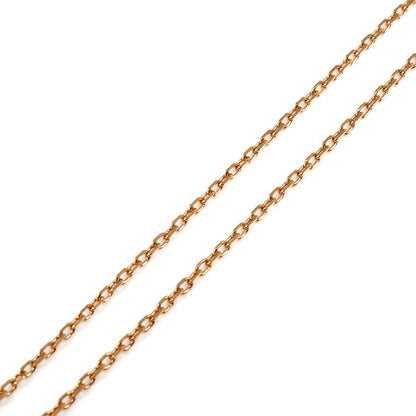Chaumet ショーメ K18PG ピンクゴールド ジュ ドゥ リアン ネックレス 082932 ダイヤモンド ターコイズ 2.9g 38/40/42cm レディース【中古】