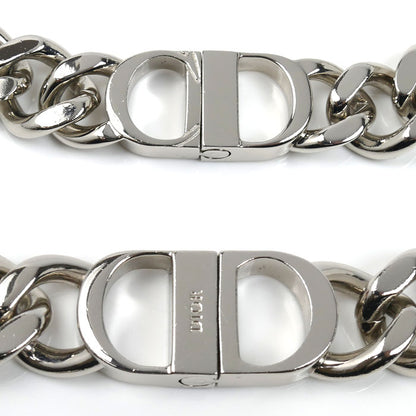 Dior ディオール GP CD ICON チェーンリンク ネックレス N1097HOMMT 45.5cm メンズ【中古】