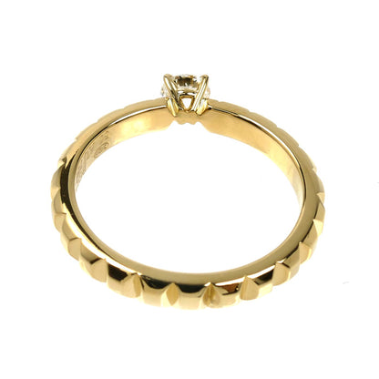 Boucheron ブシュロン K18YG イエローゴールド クルドパリ ソリテール ダイヤ リング・指輪 JSL00032 ダイヤモンド0.23ct 11号 51 3.5g レディース【中古】【美品】