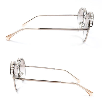 CHANEL シャネル ココマーク サングラス ピンクゴールド 4247-H C117/13 52□19 135 レディース【中古】