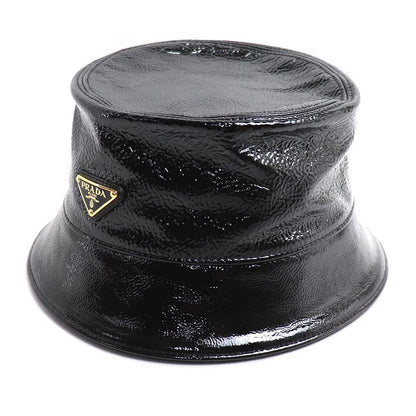 PRADA プラダ トライアングルロゴ バケットハット ハット 1HC137 2DNT F0002 L ユニセックス【中古】
