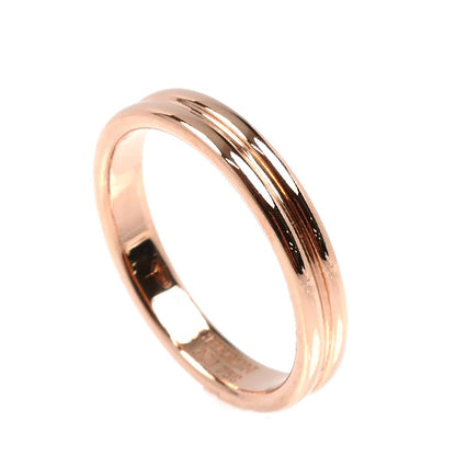 Boucheron ブシュロン K18PG ピンクゴールド ゴドロン リング・指輪 JAL00009 10号 50 3.3g レディース【中古】【美品】