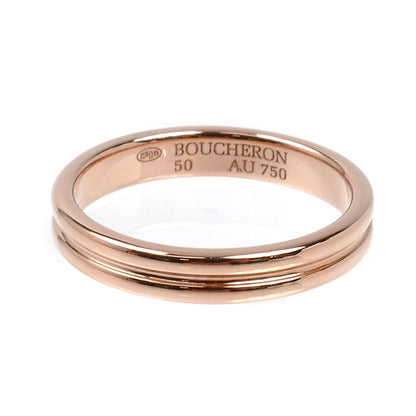 Boucheron ブシュロン K18PG ピンクゴールド ゴドロン リング・指輪 JAL00009 10号 50 3.3g レディース【中古】【美品】