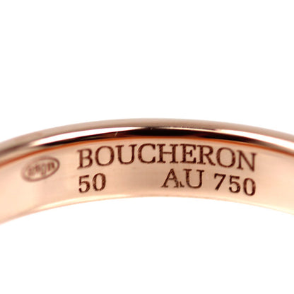 Boucheron ブシュロン K18PG ピンクゴールド ゴドロン リング・指輪 JAL00009 10号 50 3.3g レディース【中古】【美品】
