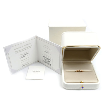 Boucheron ブシュロン K18PG ピンクゴールド ゴドロン リング・指輪 JAL00009 10号 50 3.3g レディース【中古】【美品】