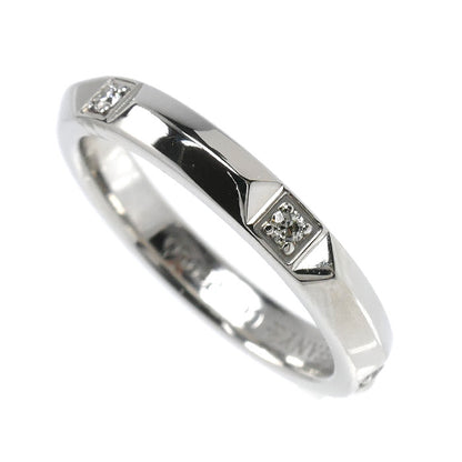 TIFFANY&Co. ティファニー Pt950プラチナ トゥルーバンド ダイヤ リング・指輪 67133617 ダイヤモンド 4号 4.0g レディース【中古】【美品】