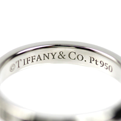 TIFFANY&Co. ティファニー Pt950プラチナ トゥルーバンド ダイヤ リング・指輪 67133617 ダイヤモンド 4号 4.0g レディース【中古】【美品】