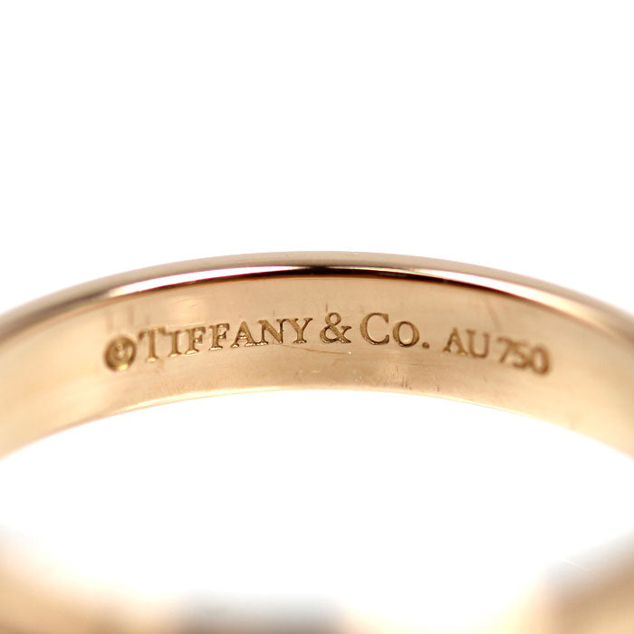 TIFFANY&Co. ティファニー K18PG ピンクゴールド ノーツ アイラブユー リング・指輪 7.5号 2.9g レディース【中古】