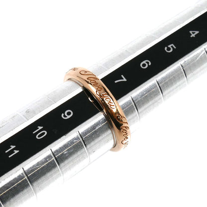 TIFFANY&Co. ティファニー K18PG ピンクゴールド ノーツ アイラブユー リング・指輪 7.5号 2.9g レディース【中古】