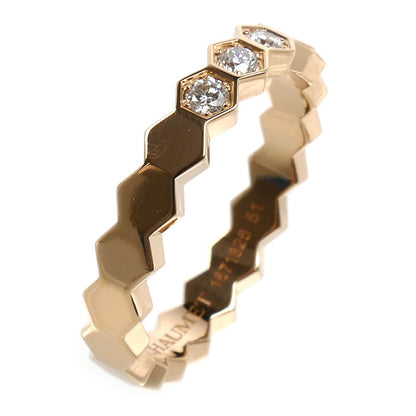 Chaumet ショーメ K18PG ピンクゴールド ビーマイラブ リング・指輪 083361 ダイヤモンド 11号 51 3.4g レディース【中古】【美品】
