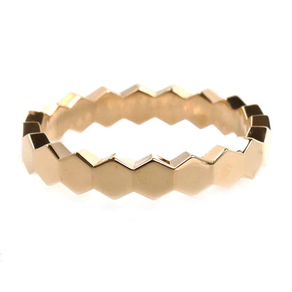 Chaumet ショーメ K18PG ピンクゴールド ビーマイラブ リング・指輪 083361 ダイヤモンド 11号 51 3.4g レディース【中古】【美品】