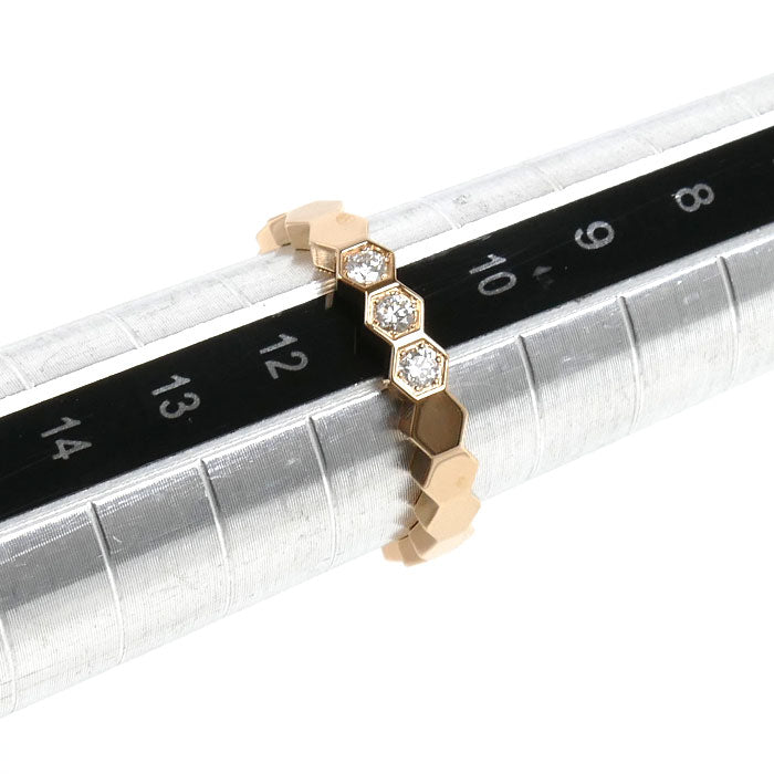 Chaumet ショーメ K18PG ピンクゴールド ビーマイラブ リング・指輪 083361 ダイヤモンド 11号 51 3.4g レディース【中古】【美品】
