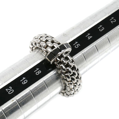 フォッぺ K18WG ホワイトゴールド Flex'it VENDOME リング・指輪 58402AX_BN_B_XBX_00L ブラックダイヤモンド0.56ct 7.8g フリーサイズ(L) ユニセックス【中古】【美品】