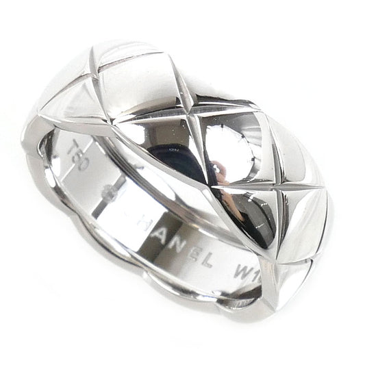 CHANEL シャネル K18WG ホワイトゴールド ココクラッシュ リング・指輪 J10570 10号 50 5.7g レディース【中古】【美品】